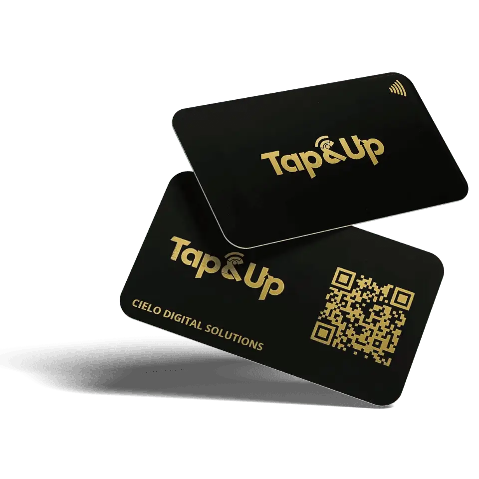 Tap&Up - Votre carte visite digitale Premium Gold